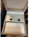 (RAYA SALE) 2022 BVLGARI 18K 750 WHITE GOLD PAIR OF EARRINGS WITH BLACK ONYX ELEMENT -FULL SET-