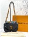 (LIKE NEW) LOUIS VUITTON NEW WAVE CHAIN PM SHOULDER BAG IN BLACK COLOUR -FULL SET-