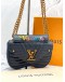 (LIKE NEW) LOUIS VUITTON NEW WAVE CHAIN PM SHOULDER BAG IN BLACK COLOUR -FULL SET-