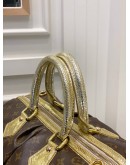 (LIKE NEW) LOUIS VUITTON MONOGRAM CANVAS LEOPARD STEPHEN HANDLE BAG