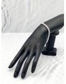 (UNUSED) DIAMOND WHITE GOLD BRACELET VERY SHINNING IN 0.60 CARAT VVS 1 / F COLOUR WITH EVERY EACH CERTIFICATE  - FULL SET -