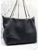 (LIKE NEW) GUCCI GG MICROGUCCISSIMA CALFSKIN LEATHER TOTE BAG 