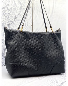 (LIKE NEW) GUCCI GG MICROGUCCISSIMA CALFSKIN LEATHER TOTE BAG 