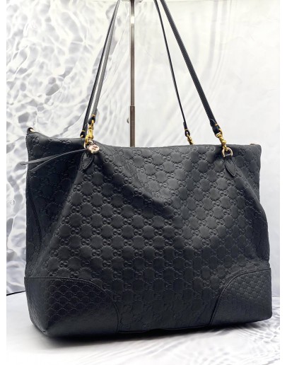 (LIKE NEW) GUCCI GG MICROGUCCISSIMA CALFSKIN LEATHER TOTE BAG 