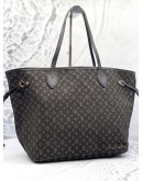 (LIKE NEW) LOUIS VUITTON NEVERFULL MM MONOGRAM IDYLLE CANVAS BAG 