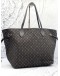 (LIKE NEW) LOUIS VUITTON NEVERFULL MM MONOGRAM IDYLLE CANVAS BAG 