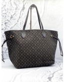 (LIKE NEW) LOUIS VUITTON NEVERFULL MM MONOGRAM IDYLLE CANVAS BAG 