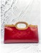 (LIKE NEW) LOUIS VUITTON ROXBURY DRIVE HANDBAG IN RED MONOGRAM VERNIS LEATHER WITH STRAP