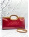(LIKE NEW) LOUIS VUITTON ROXBURY DRIVE HANDBAG IN RED MONOGRAM VERNIS LEATHER WITH STRAP