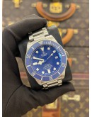 (UNUSED) 2020 TUDOR PELAGOS TITANIUM REF 25600TB BLUE DIAL BLUE BEZEL 42MM AUTOMATIC WATCH -FULL SET-