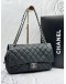 (RAYA SALE) (LIKE NEW) 2013 CHANEL FLAP SHOULDER BAG IN BLACK CAVIAR LEATHER -FULL SET-