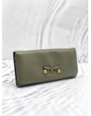 PRADA VITELLO SHINE LONG WALLET 