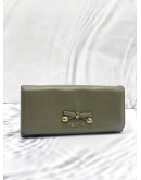 PRADA VITELLO SHINE LONG WALLET 