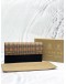 (LIKE NEW) BURBERRY SMALL SCALE CHECK AND BLACK LEATHER CONTINENTAL WALLET -FULL SET-