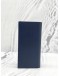 (LIKE NEW) PRADA COBALTO BLUE SAFFIANO STRIPE LEATHER BIFOLD LONG WALLET