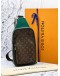(LIKE NEW) 2024 LOUIS VUITTON AVENUE SLING-BAG IN BORNEO GREEN -FULL SET- 