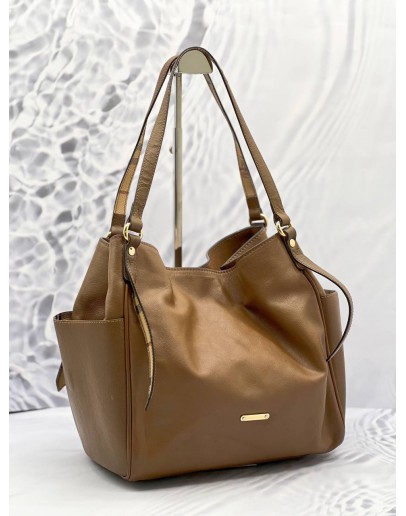 BURBERRY CANTERBURY TOTE BAG IN BROWN 