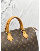 (PRE OWNED) LOUIS VUITTON SPEEDY 30 BAG IN BROWN MONOGRAM CANVAS 
