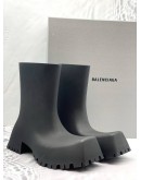 (LIKE NEW) BALENCIAGA BLACK TROOPER ANKLE BOOTS SIZE UK 6
