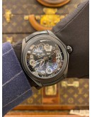 2015 CORUM BUBBLE LIMITED EDITION TO 300 PIECES REF 082.300.98/0061 FN30 BLACK DIAL 47MM AUTOMATIC WATCH -FULL SET-