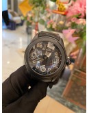 2015 CORUM BUBBLE LIMITED EDITION TO 300 PIECES REF 082.300.98/0061 FN30 BLACK DIAL 47MM AUTOMATIC WATCH -FULL SET-