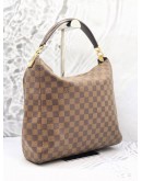 (LIKE NEW) LOUIS VUITTON PORTOBELLO PM DAMIER EBENE SHOULDER BAG