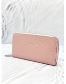 (UNUSED) LOUIS VUITTON ZIPPY WALLET IN LIGHT PINK  EPI LEATHER