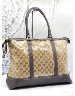 (LIKE NEW) GUCCI CRYSTAL GG TOTE BAG 