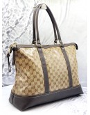 (LIKE NEW) GUCCI CRYSTAL GG TOTE BAG 