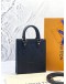 (UNUSED) LOUIS VUITTON PETIT SAC PLAT MONOGRAM EMPREINTE LEATHER BAG -FULL SET-