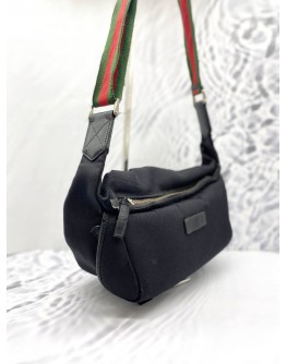 GUCCI CANVAS SHERRY LINE BELT BAG