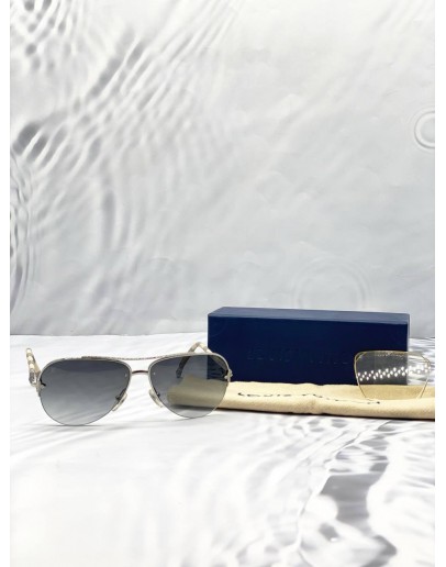 (LIKE NEW) LOUIS VUITTON AVIATOR HALF FRAME SUNGLASES
