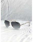 (LIKE NEW) LOUIS VUITTON AVIATOR HALF FRAME SUNGLASES