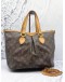 LOUIS VUITTON PALERMO PM BROWN MONOGRAM CANVAS WITH STRAP