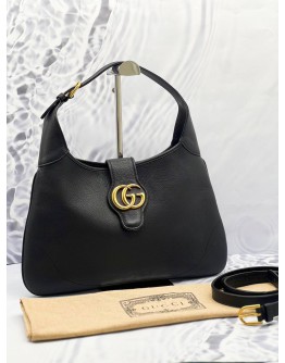 (LIKE NEW) GUCCI APHRODITE MORMONT HOBO BAG IN BLACK 