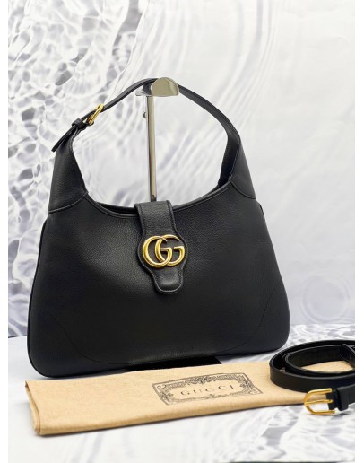 (LIKE NEW) GUCCI APHRODITE MORMONT HOBO BAG IN BLACK 