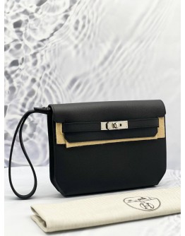 (LIKE NEW) 2023 HERMES KELLY DEPECHES 25 POUCH 