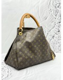 LOUIS VUITTON ARTSY MM SHOULDER BAG IN BROWN MONOGRAM CANVAS