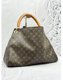 LOUIS VUITTON ARTSY MM SHOULDER BAG IN BROWN MONOGRAM CANVAS