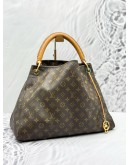 LOUIS VUITTON ARTSY MM SHOULDER BAG IN BROWN MONOGRAM CANVAS