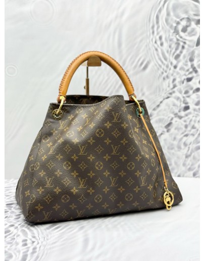 LOUIS VUITTON ARTSY MM SHOULDER BAG IN BROWN MONOGRAM CANVAS