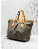 LOUIS VUITTON PALERMO MM SHOULDER BAG IN BROWN MONOGRAM CANVAS