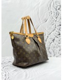 LOUIS VUITTON PALERMO MM SHOULDER BAG IN BROWN MONOGRAM CANVAS
