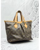 LOUIS VUITTON PALERMO MM SHOULDER BAG IN BROWN MONOGRAM CANVAS