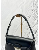 LOUIS VUITTON BAGATELLE PM SHOULDER BAG IN BLACK EPI LEATHER AND CALFSKIN LEATHER
