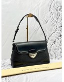 LOUIS VUITTON BAGATELLE PM SHOULDER BAG IN BLACK EPI LEATHER AND CALFSKIN LEATHER