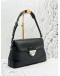 LOUIS VUITTON BAGATELLE PM SHOULDER BAG IN BLACK EPI LEATHER AND CALFSKIN LEATHER