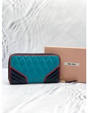MIU MIU NAPPA BIKER ZIPPER WALLET -FULL SET-