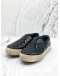 CELINE BLACK PATENT LEATHER SLIP ON SNEAKERS SIZE 36