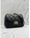 KATE SPADE CAREY SMALL FLAP SHOULDER AND CROSSBODY BAG IN BLACK CALFSKIN LEATHER